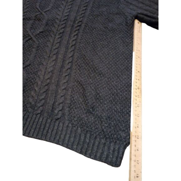 Eddie Bauer Men's Size XLarge Angora Blend Cable Knit Sweater - Picture 3 of 5